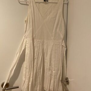White J Crew dress